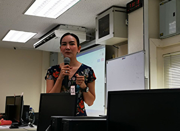 การอบรมการใช้งานระบบเข้าร่วมกิจกรรมภายในมหาวิทยาลัย
(Track & Report Attendance at Campus
Event)