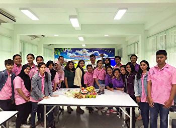 นักศึกษาสาขาการจัดการอุตสาหกรรมท่องเที่ยวและบริการ
ร่วมอบรมหลักสูตร
