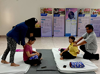 การติดตามความก้าวหน้าผู้อบรมหลักสูตรการนวดเพื่อสุขภาพ
(150 ชั่วโมง)