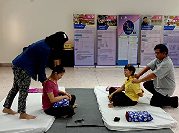 Progress tracking of massage therapist
courses for health (150 hours)