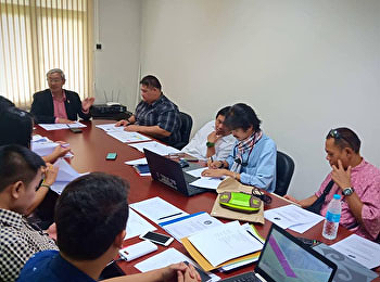 การประชุมตรวจรับงานปรับปรุงอาคารเรียนรวมและห้องประชุมชั้น
4 ศูนย์การศึกษาจังหวัดระนอง