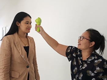 วันที่ 10 มีนาคม 2563
ศูนย์การศึกษาจังหวัดระนอง
ดำเนินการคัดกรองผู้เข้าร่วมประชุม
ก่อนเข้าร่วมประชุม