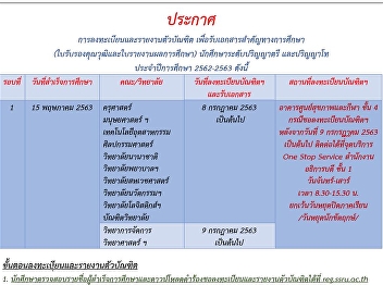 Registration and graduate schedule To
receive important educational documents
Academic Year 2019 - 2020