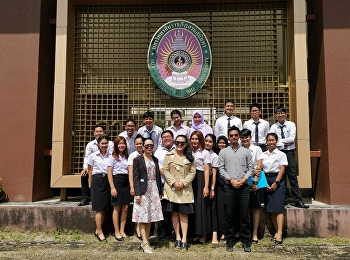 November 7, 2020 Student Logistics
Management Program Ranong Education
Center Offer what they learn from the
Logistics Professional Experience
Training course.