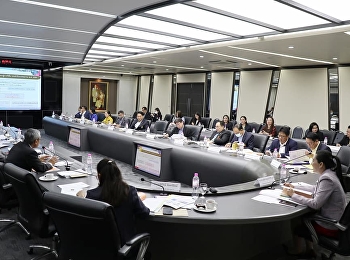 On November 9, 2020, at 9:30 a.m. Ajarn
Suwat Nuakhao, Acting Director of Ranong
Education Center Attending the Executive
Committee Meeting of Suan Sunandha
Rajabhat University (GPF) No. 11/2020