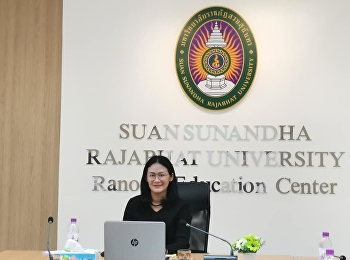 On 25 November 2020 at 8:30 a.m. Mrs.
Sawanat Natpraphala, Acting Head of
Ranong Education Center Office
Participated in the 5/2020 Big Data and
GovTech driving subcommittee meeting of
the Ministry of Agriculture and
Cooperatives.