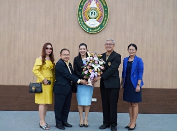 December 14, 2020, Assoc. Prof. Wittaya
Mekkam, Deputy Rector for Planning and
Quality Assurance To congratulate
Associate Professor Dr. Chutikan
Sriviboon, on the occasion of receiving
His Majesty's grace, graciously
appointed him to the position of