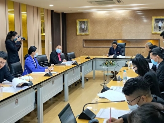 การประชุมแจ้งผลการทบทวนประมาณการงบประมาณรายจ่ายเงินนอกงบประมาณ
ประจำปีงบประมาณ พ.ศ. 2564