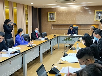 การประชุมแจ้งผลการทบทวนประมาณการงบประมาณรายจ่ายเงินนอกงบประมาณ
ประจำปีงบประมาณ พ.ศ. 2564