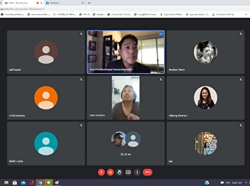 A meeting to convey public relations for
teaching and learning general education
courses, semester 1, academic year 2021