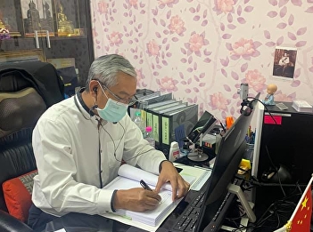 On July 1, 2021 at 1:00 p.m. Assoc.
Prof. Dr. Wittaya Mekkham, Vice
President for Planning and Quality
Assurance presided over Meeting for the
project to renovate the common school
building and dormitory Suan Sunandha
Rajabhat University​ Ranong Provincia