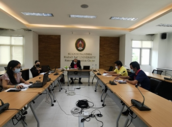 Meeting to discuss guidelines for public
relations, new student recruitment and
teaching and learning management in the
academic year 2022