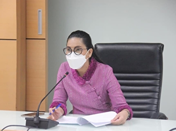 On September 10, 2021 at 13.00 hrs.
Ajarn Suwat Nuankhao, Director of the
Ranong Provincial Education Center, Mrs.
Anchan Chongcharoen, Advisor to the
Center Director and those involved in
the meeting of the front office
committee​ Ranong Province No. 1/2