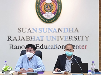 In the afternoon, February 9, 25645,
Ajarn Suwat Nuankhao, Director of the
Ranong Provincial Education Center
Attending meetings to plan teaching and
learning management and student
admissions​ Tourism and Service Industry