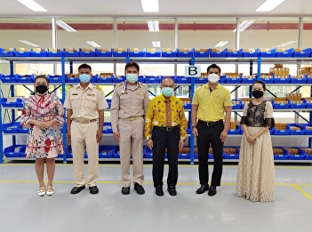 Ranong Skill Development Office staff
Visit the area to inspect the logistics
skill standard testing center at the
educational center in Ranong province.