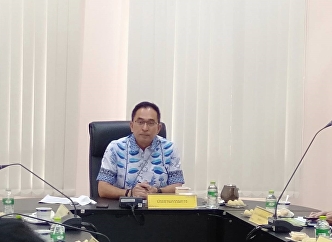 On November 16, 2022, Professor Dr.
Suwat Nuankhao, Director of the Ranong
Provincial Education Center Attended the
meeting of the Property Valuation
Committee for the benefit of the state,
Ranong Province, No. 5/2022