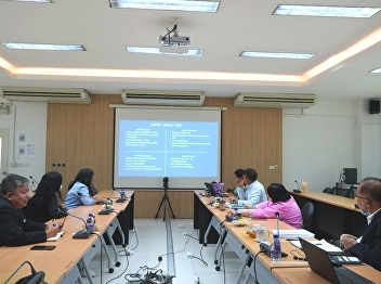 Discussion on ways to develop Ranong
Province to increase competitiveness in
health tourism according to the Andaman
Wellness Corridor (AWC) development
project