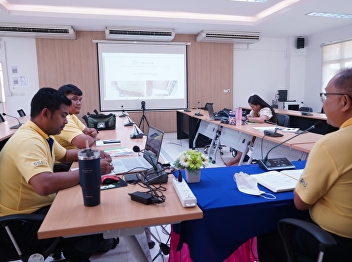 Project implementation meeting that need
to be corrected/improved the education
center in Ranong Province