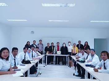 The University Monitoring and Evaluation
Committee​ Visited for teaching and
learning in tourism and service industry
management​ along with a visit to the
office room and meet and talk about
problems and suggest ways to improve
teaching