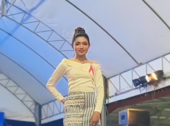 ขอแสดงความยินดี กับ Miss July Soe
นักศึกษาสาขาวิชาการจัดการอุตสาหกรรมท่องเที่ยวและบริการ
วิทยาลัยการจัดการอุตสาหกรรมบริการ
ได้รับตำแหน่ง รองชนะเลิศ อันดับ 2
การประกวดนางงามสืบสานประเพณีตักบาตรเทโวโรหณะ
จังหวัดระนอง ประจำปี 2566