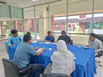 Preparatory meeting Welcoming the
athletes in the 43rd Student Sports
Competition, qualifying round