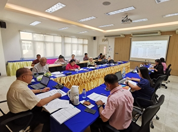 Preparatory meeting to welcome the
Minister of Higher Education, Science,
Research and Innovation