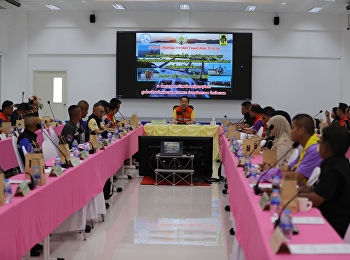 Meeting of the Board of Directors and
Working Group of the Ranong Port
Emergency Plan Drill Project for Fiscal
Year 2024