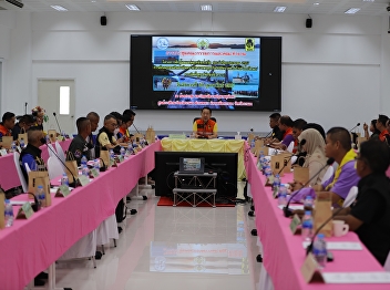 Meeting of the Board of Directors and
Working Group of the Ranong Port
Emergency Plan Drill Project for Fiscal
Year 2024