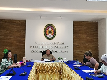 The meeting clarified the preparation of
supporting information for the workshop
on 