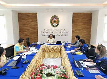 Construction contract meeting for a road
construction project including walkways,
parking lots, retaining walls, drainage
systems, and wastewater treatment
systems. Ranong Provincial Education
Center No. 3