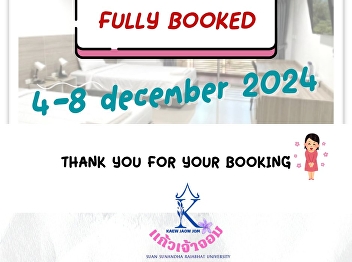 Please allow us to inform you that the
rooms are full between 4-8 Dec. 2024.