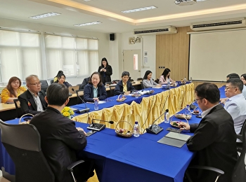 Meeting to drive forward the
Thailand-Myanmar development cooperation
project