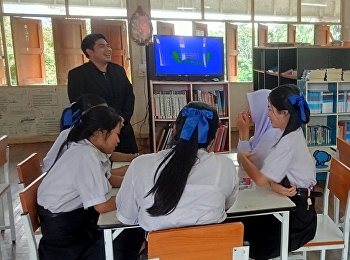 Today, afternoon (11 MayY.68) Faculty
and staff of the college Ranong
Provincial Education Center Has entered
into public relations and guidance for
further education at the bachelor's
degree level at La-un Wittayakarn School