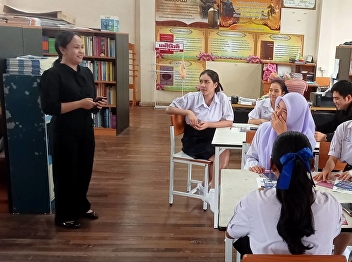 Today, afternoon (11 MayY.68) Faculty
and staff of the college Ranong
Provincial Education Center Has entered
into public relations and guidance for
further education at the bachelor's
degree level at La-un Wittayakarn School