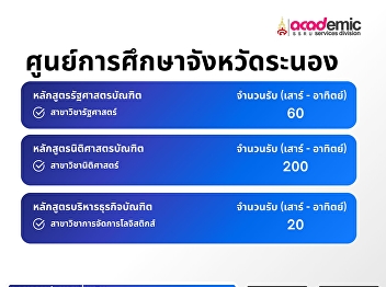 Schedule for recruiting new students,
special section, bachelor's degree level
Academic year 2026 (Round 1)