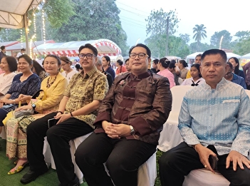 The Deputy Director of the Ranong
Provincial Education Center participated
in the opening ceremony of the
historical tourism promotion project.