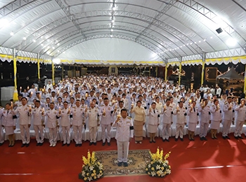 ศูนย์การศึกษาจังหวัดระนอง
ร่วมพิธีถวายเครื่องราชสักการะ วางพานพุ่ม
และจุดเทียนถวายพระพรชัยมงคล